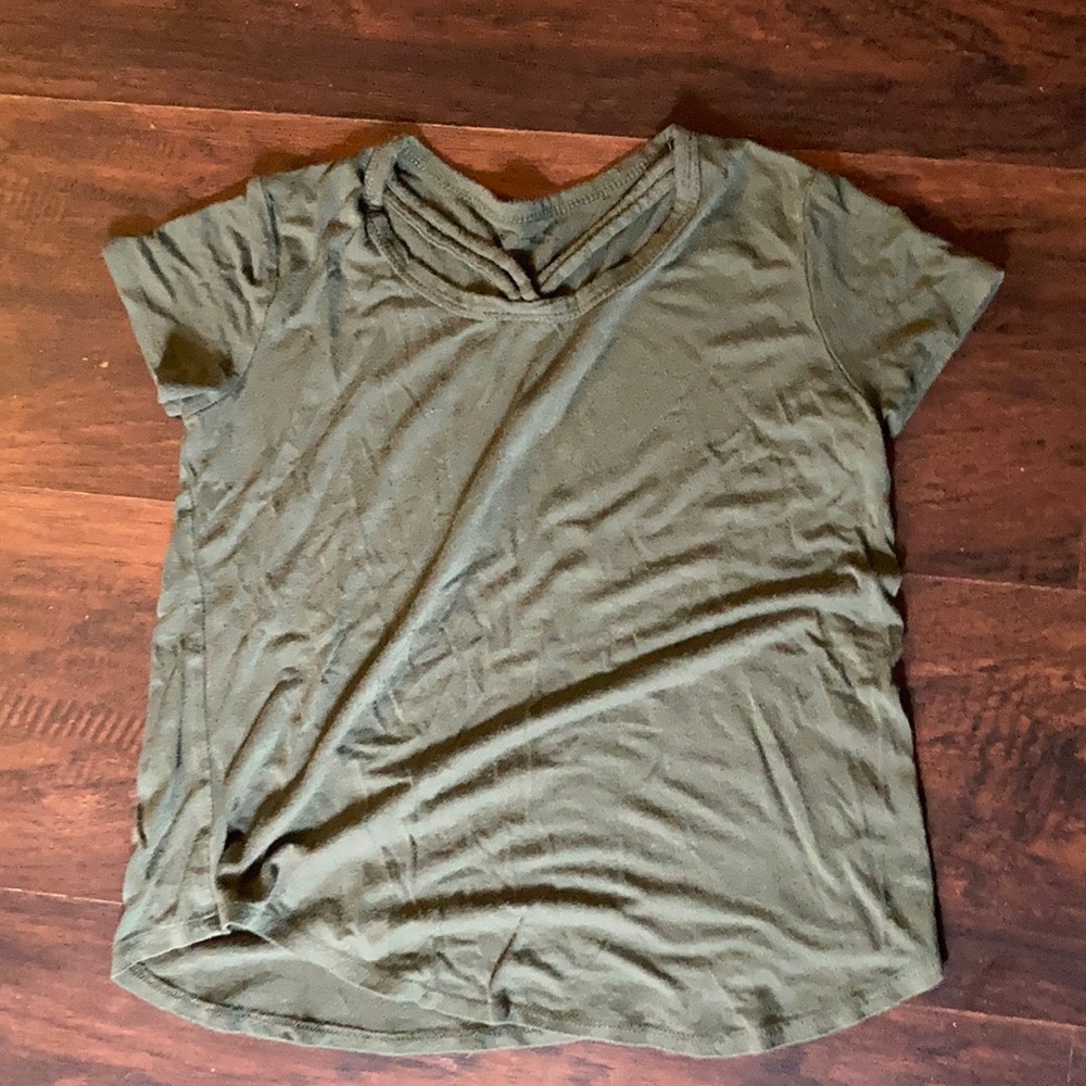 Target Girls Olive Green T-Shirt